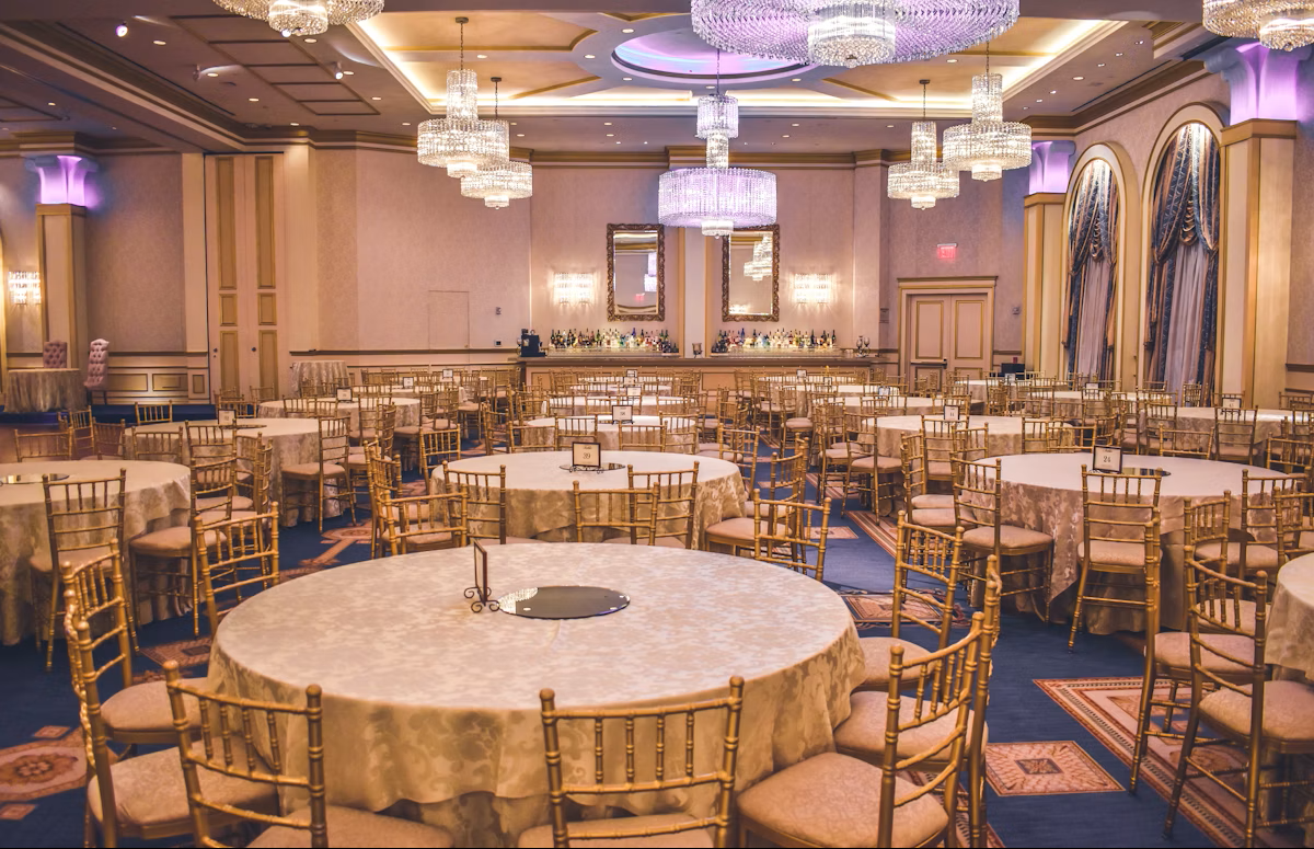 Luxury event venue and decoration